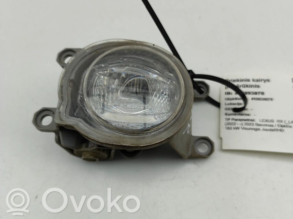 Lexus RX V Luz de niebla delantera 