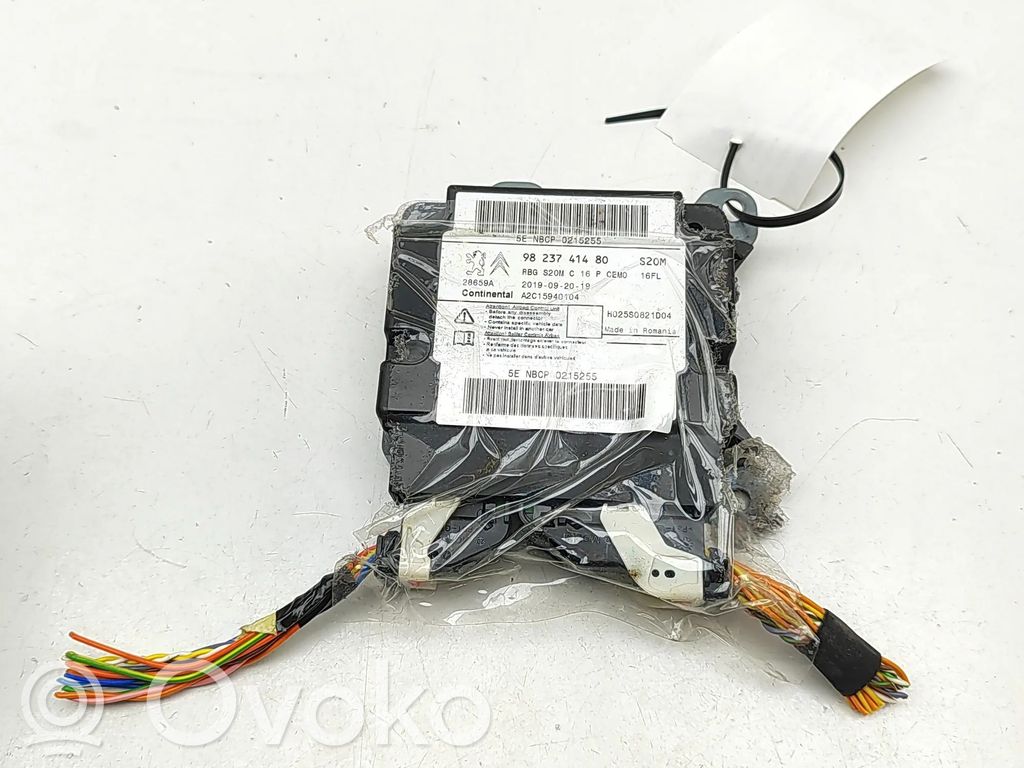Citroen Berlingo Unitate/modul de comandă airbaguri 