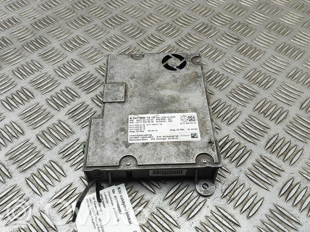 Mercedes-Benz EQB Altri dispositivi