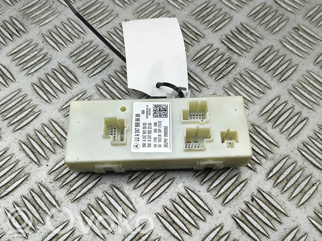 Unité de commande / module de hayon   A2479010900,A2479022304