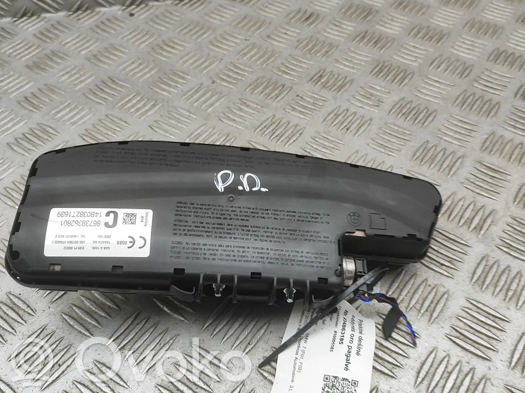 Poduszka powietrzna Airbag fotela   7393828
