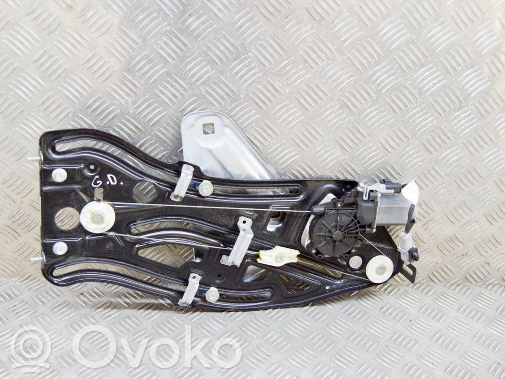 Peugeot 207 Alzacristalli della portiera posteriore con motorino 