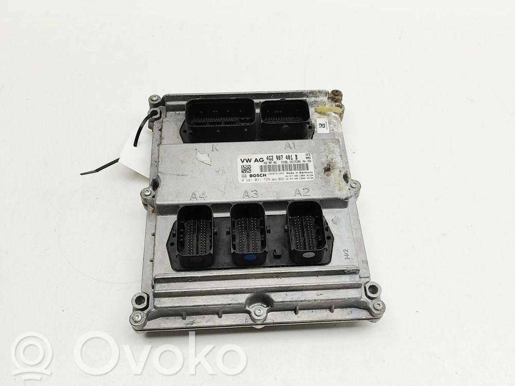 Engine control unit/module   4G2907401B,4G2907401,0281031729