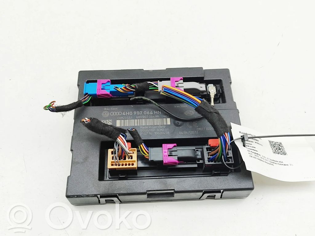 Modul de control caroserie central   4H0907064HN