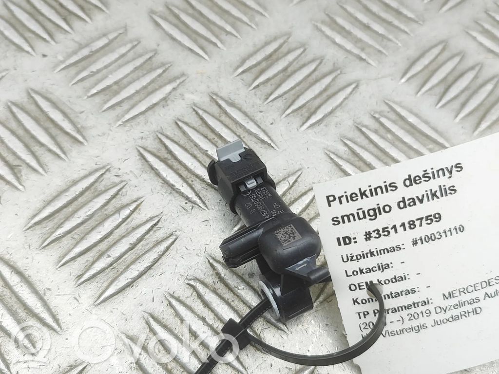 Mercedes-Benz GLE W167 Sensore d’urto/d'impatto apertura airbag