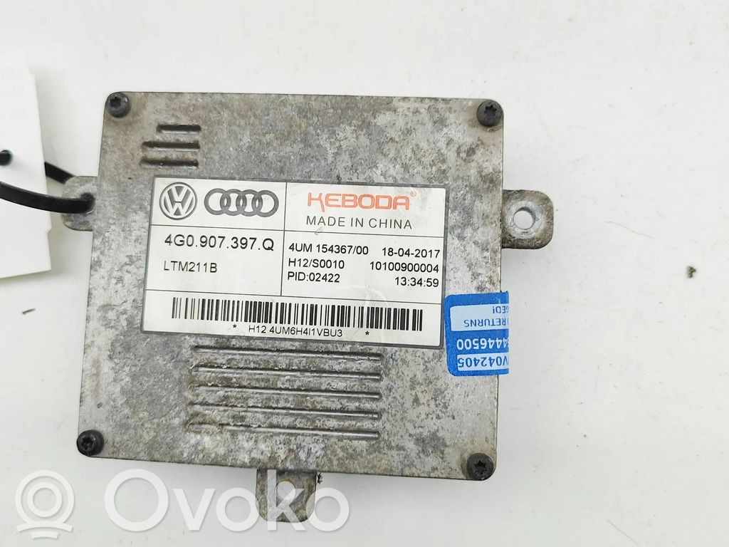 Audi A6 S6 C7 4G Moduł sterujący statecznikiem LED 