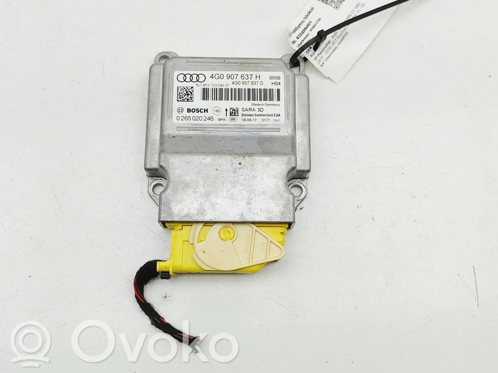Audi A6 S6 C7 4G Unitate/modul de comandă airbaguri 
