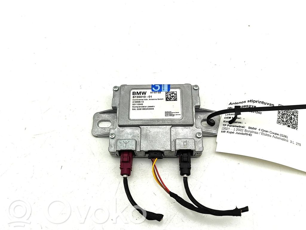 BMW 4 G22 G23 G24 G26 Antena (GPS antena) 