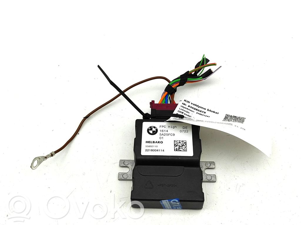 BMW 4 G22 G23 G24 G26 Centralina/modulo pompa dell’impianto di iniezione 