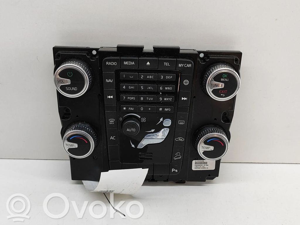 Volvo XC70 Interior fan control switch 