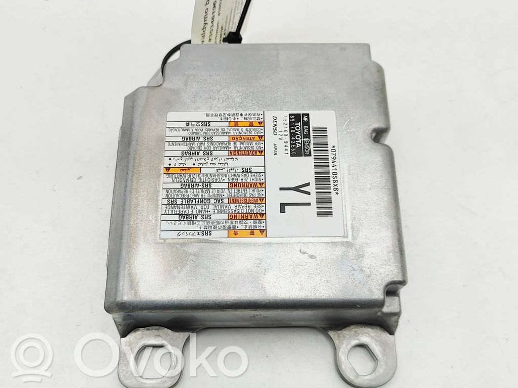 Toyota bZ4X Unidad de control/módulo del Airbag 