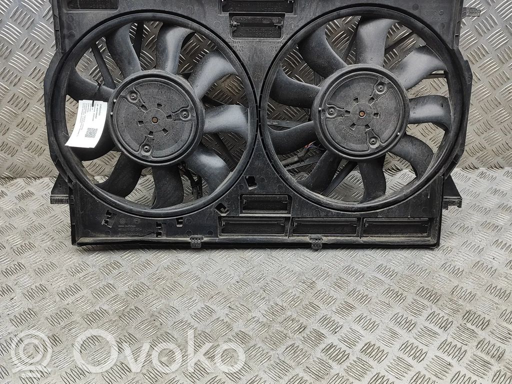 Porsche Cayenne (9Y0 9Y3) Radiator cooling fan shroud 