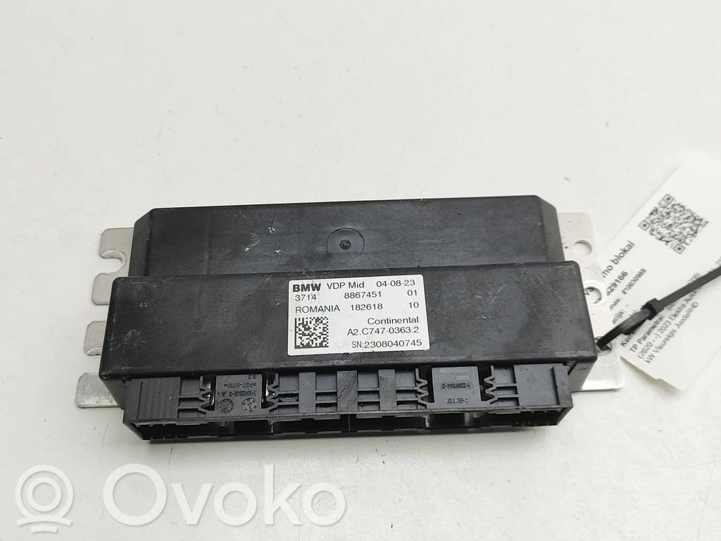 BMW iX3 G08 Module de commande suspension 