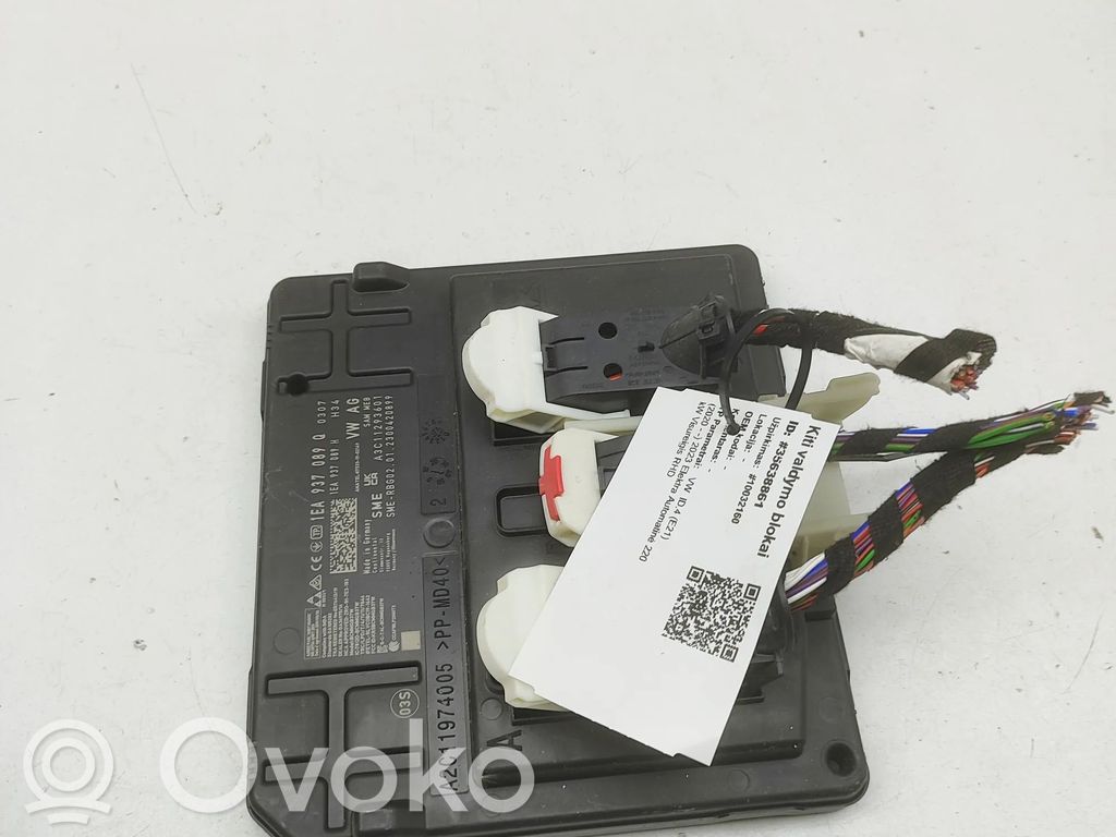 Volkswagen ID.4 Sterownik / Moduł komfortu 
