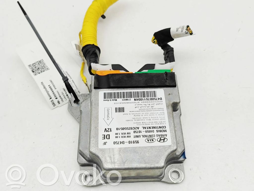 KIA Optima Unidad de control/módulo del Airbag 