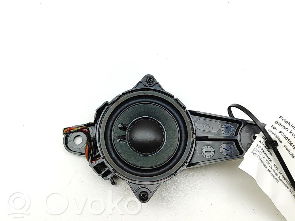 Audi A4 S4 B9 8W Difuzor în panou 