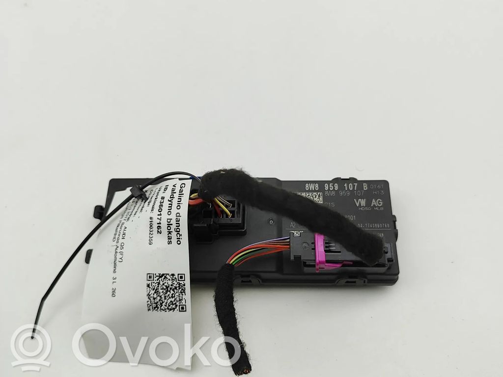 Audi Q5 SQ5 FY Unitate/modul comandă hayon/portbagaj 