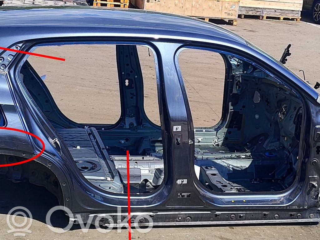 Panel lateral trasero