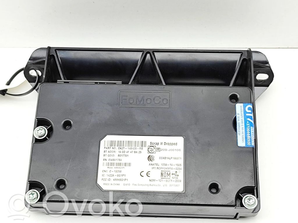Module unité de contrôle Bluetooth   BK2T14D210AB,EK2T14B428RB