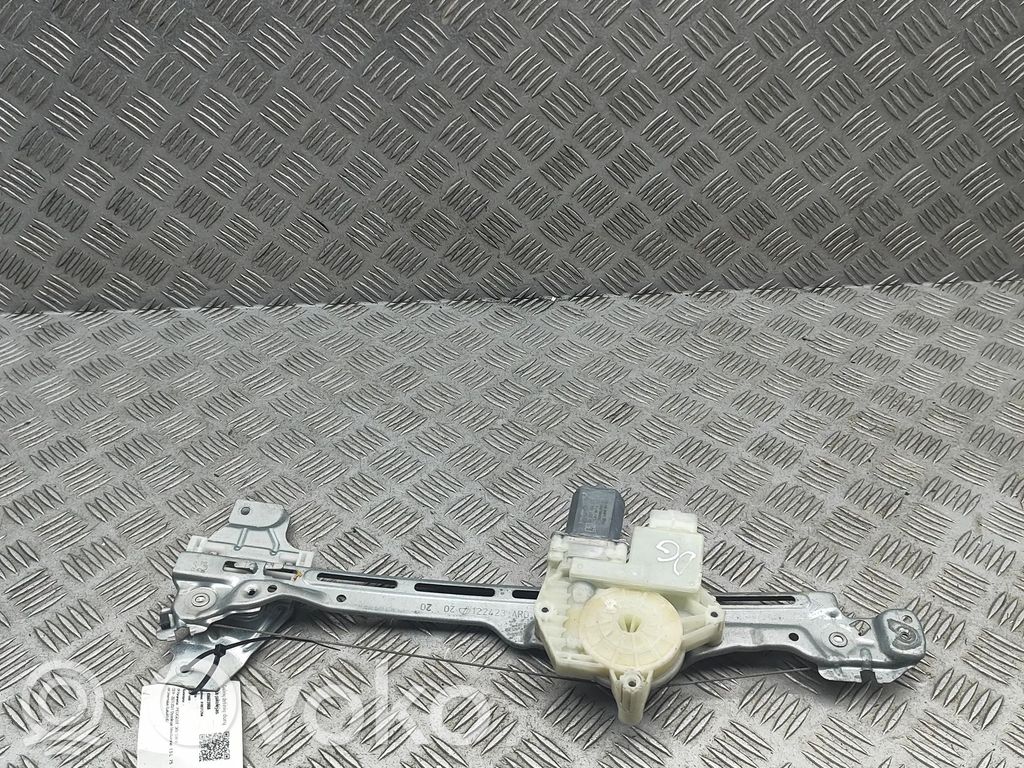 Peugeot 308 Mechanizm podnoszenia szyby tylnej bez silnika 