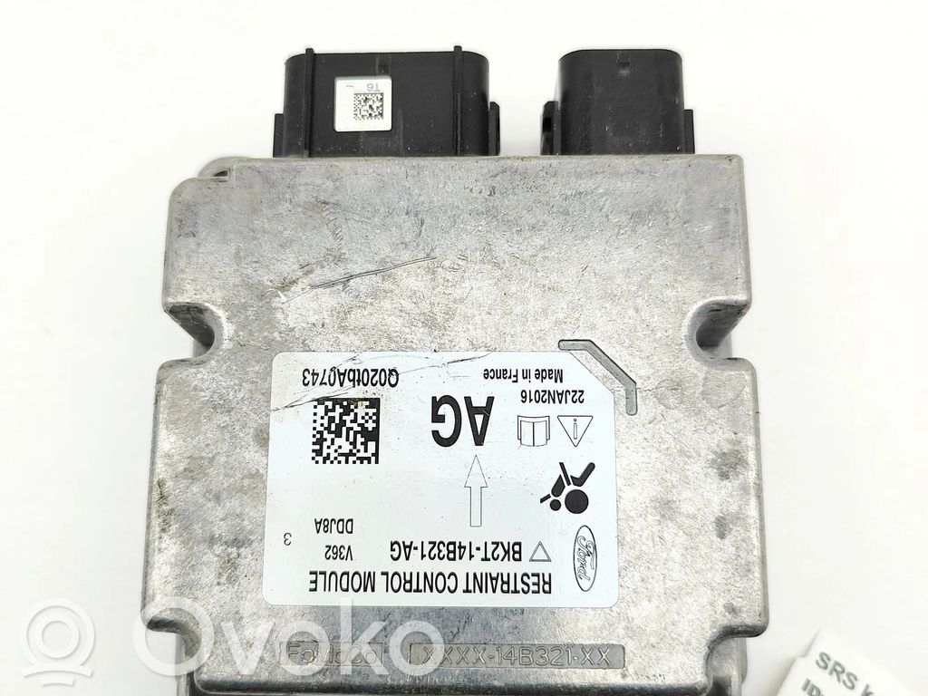 Module de contrôle airbag   BK2T14B321AG