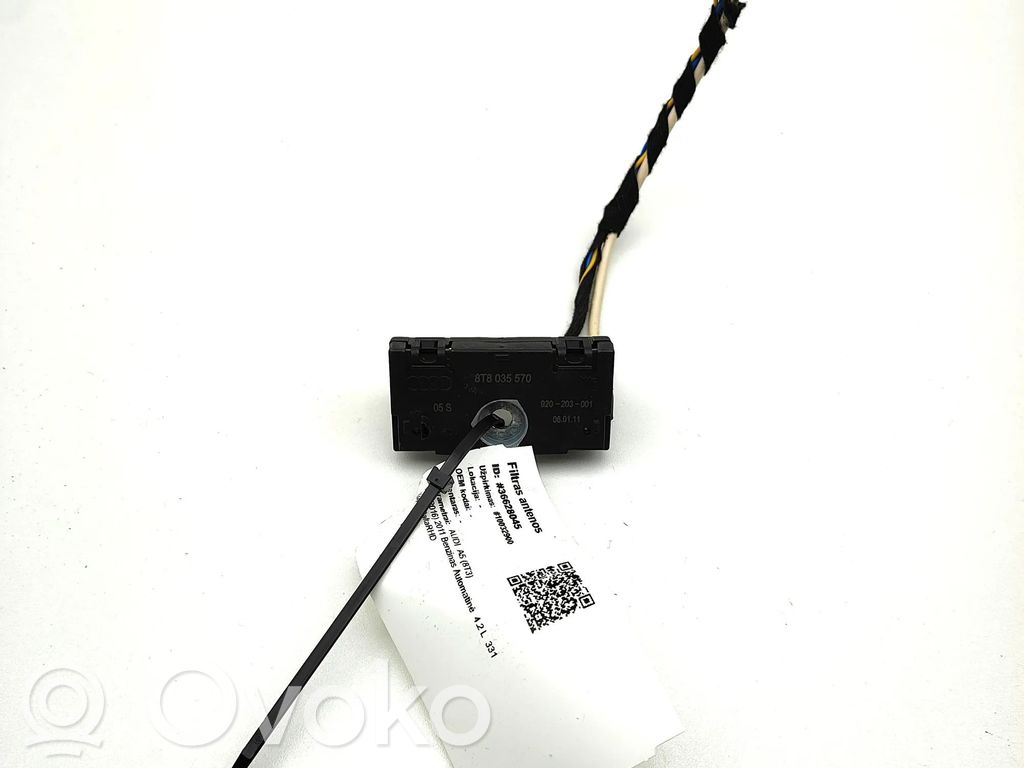 Filtro de antena aérea   8T8035570