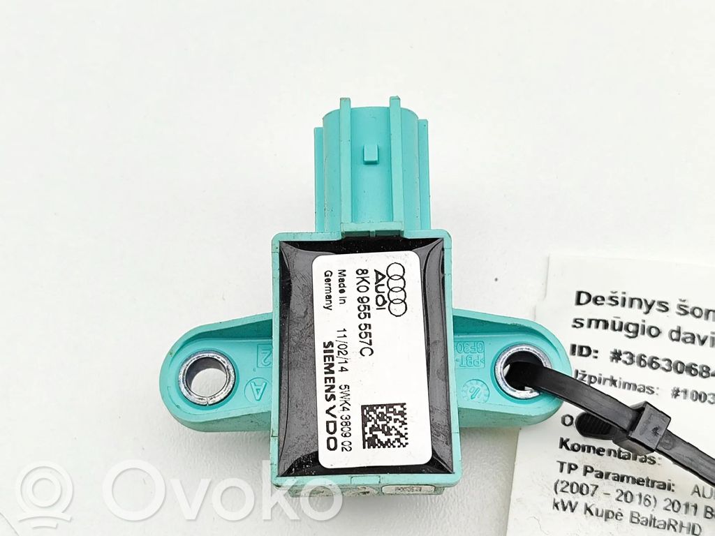 Airbagsensor Crashsensor Drucksensor   8K0955557C