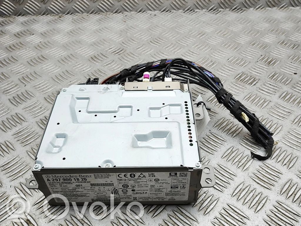 Panel / Radioodtwarzacz CD/DVD/GPS   A2979001826,A2369019502