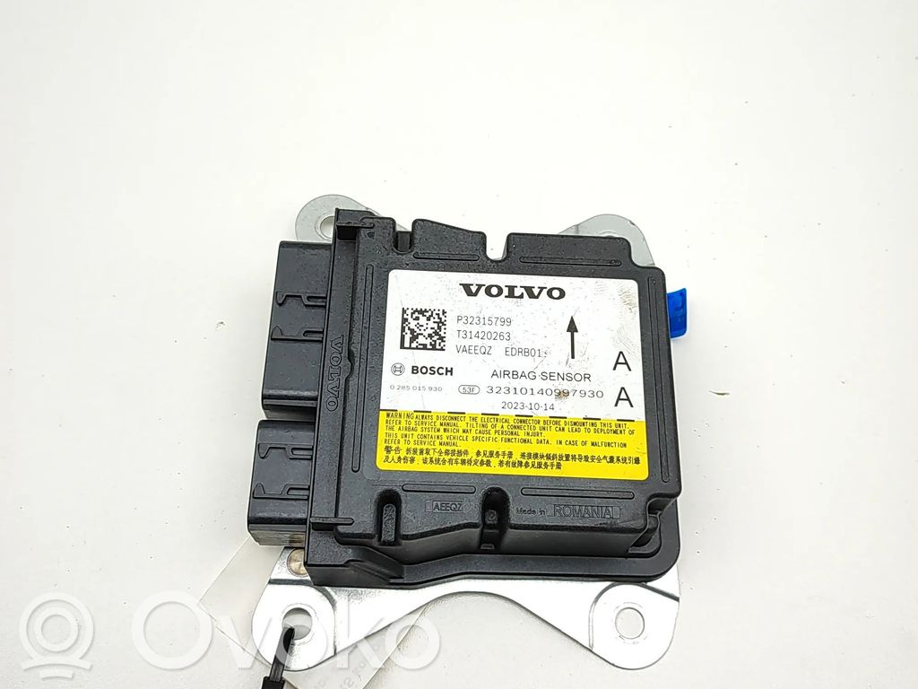 Volvo XC40 Centralina/modulo airbag 