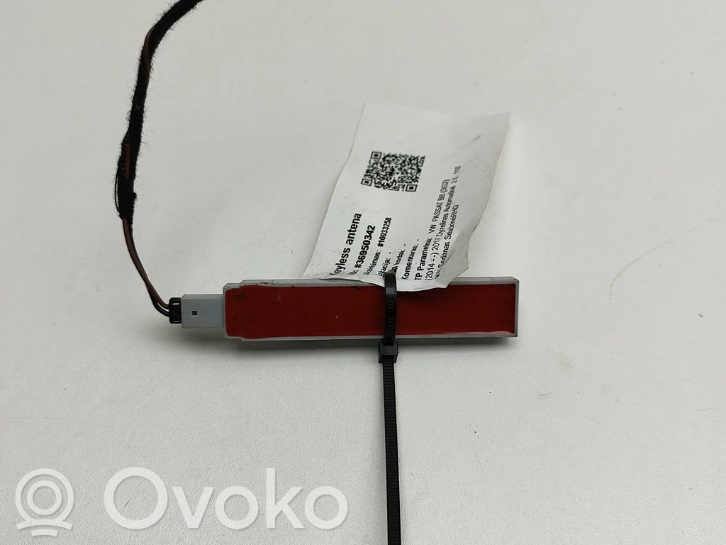 Volkswagen PASSAT B8 Antenna di sistema senza chiave