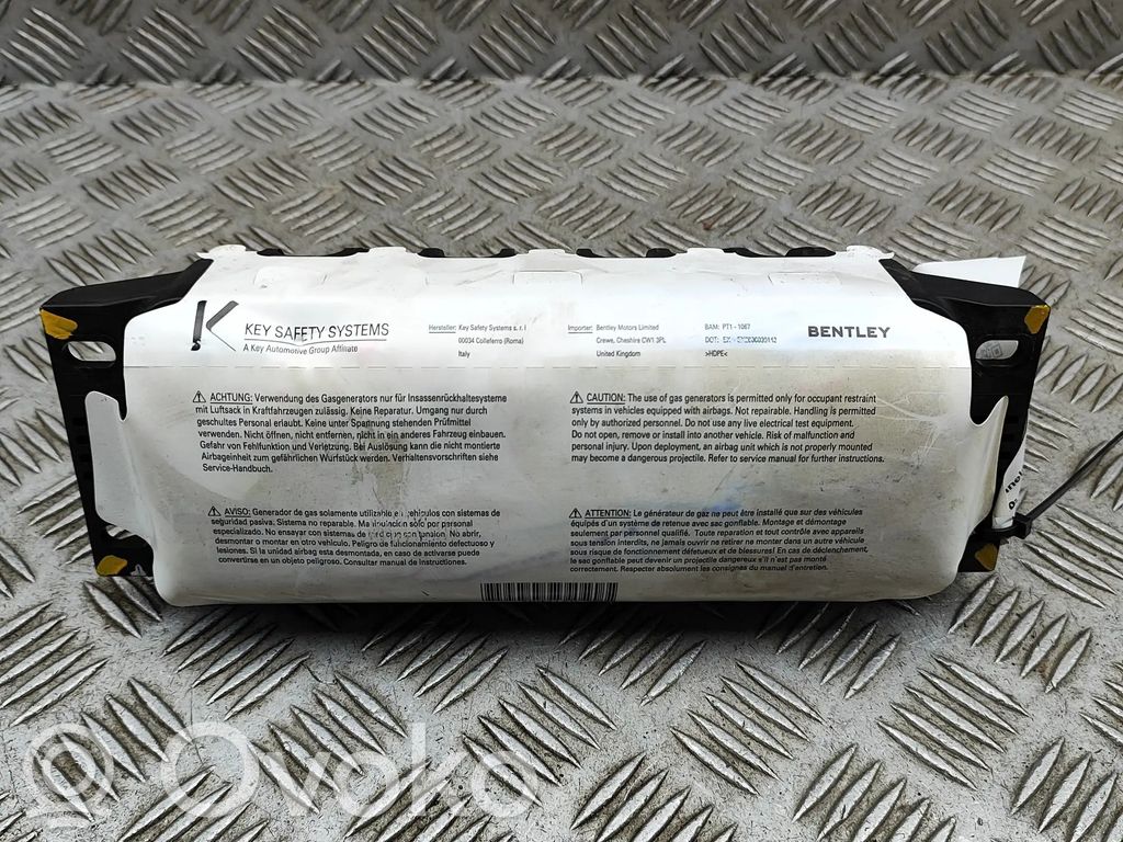 Bentley Continental Airbag de passager