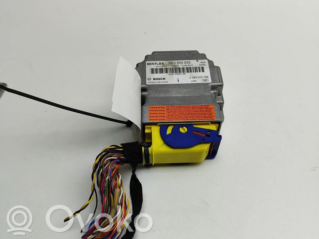 Bentley Continental Unitate/modul de comandă airbaguri 