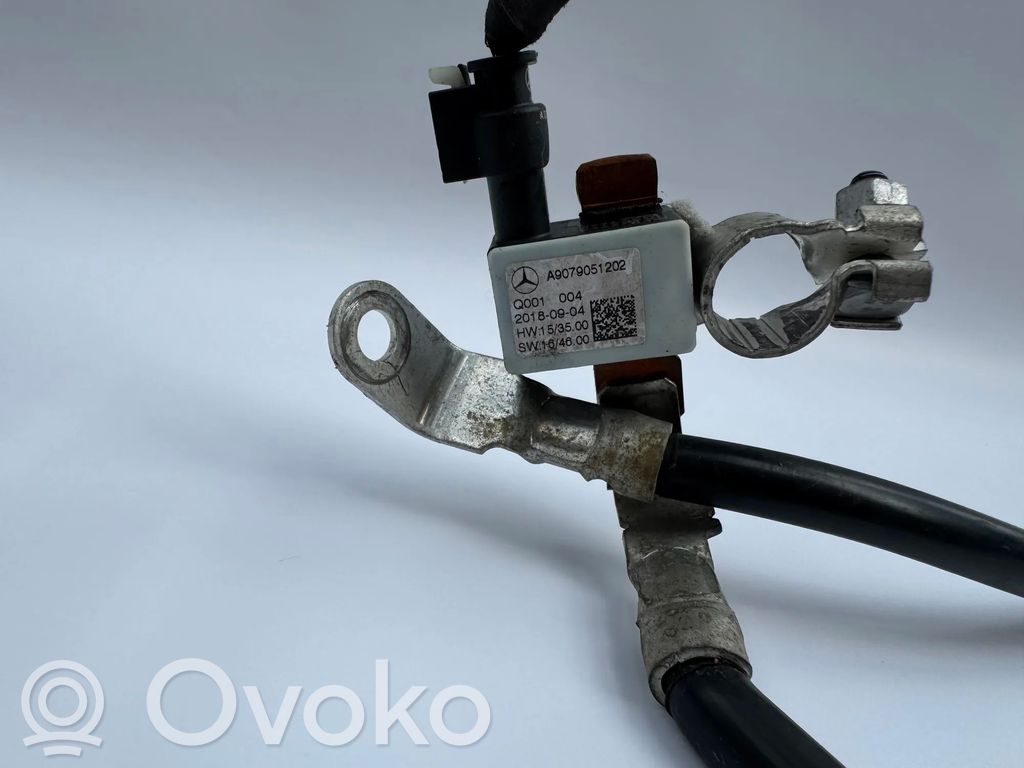Mercedes-Benz Sprinter W907 W910 Cavo negativo messa a terra (batteria) 