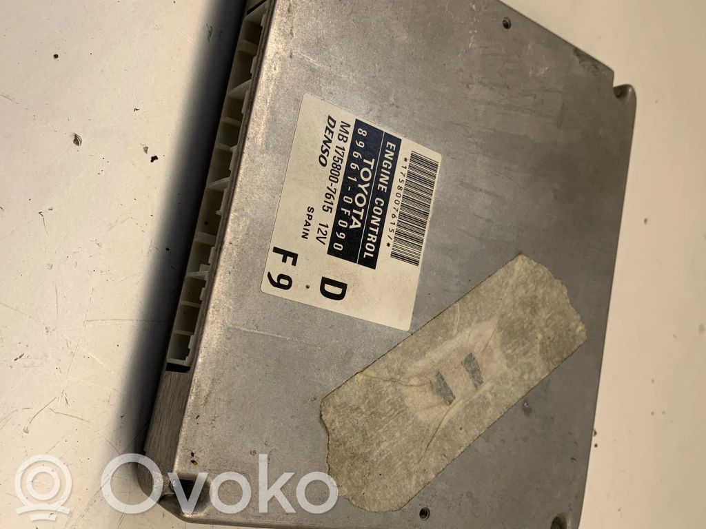 Toyota Corolla Verso AR10 Engine control unit/module 