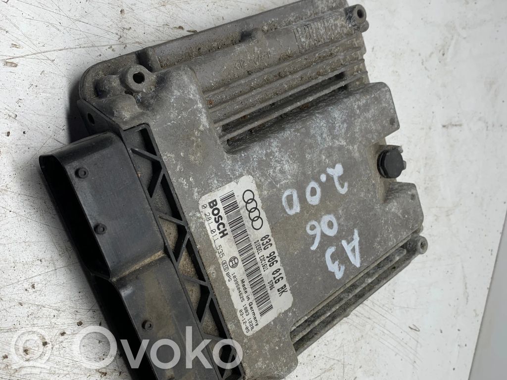 Audi A3 S3 8P Engine control unit/module 