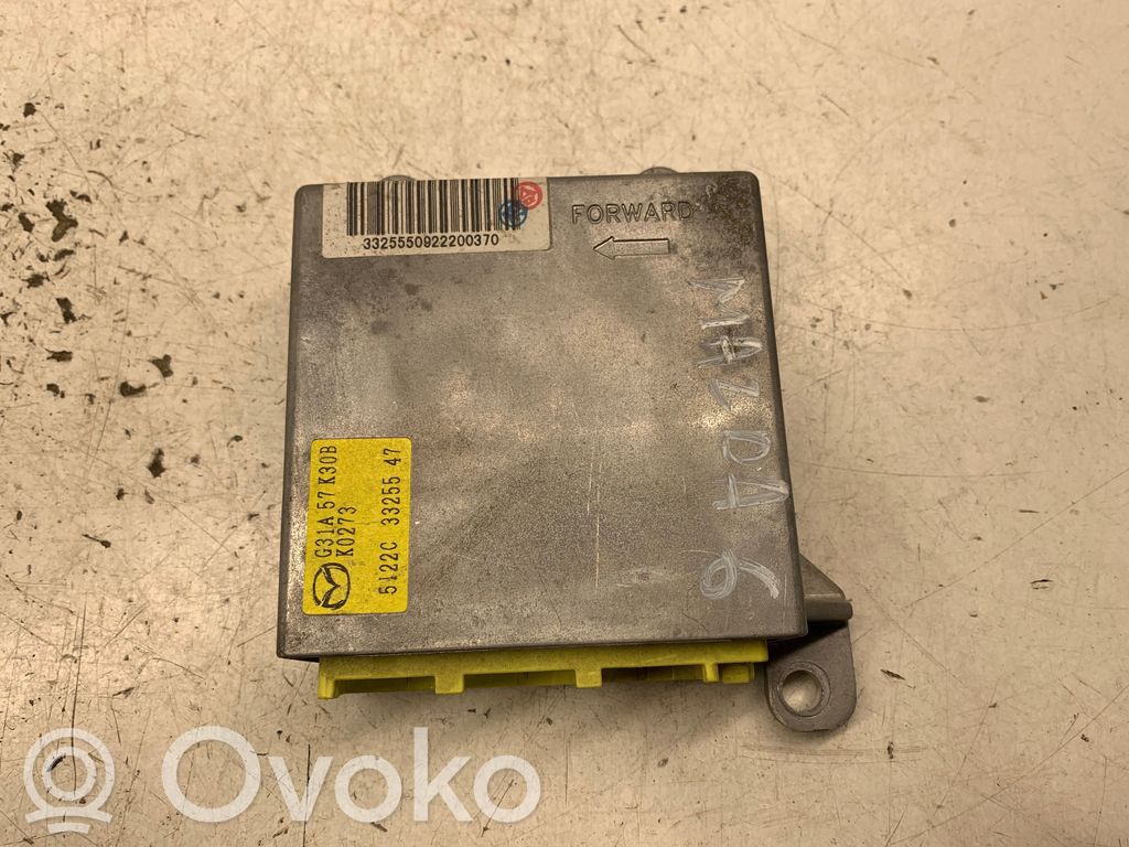 Mazda 6 Airbag control unit/module 