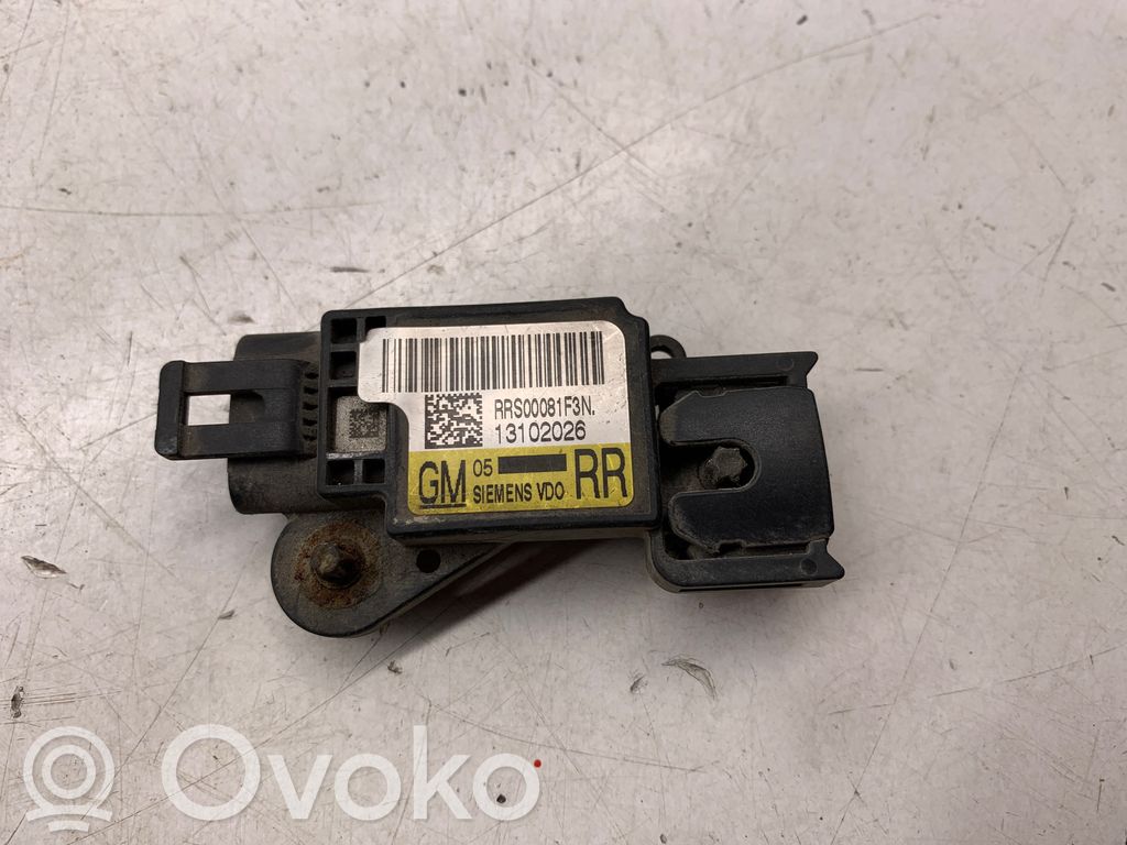 Opel Vectra C Airbag deployment crash/impact sensor 