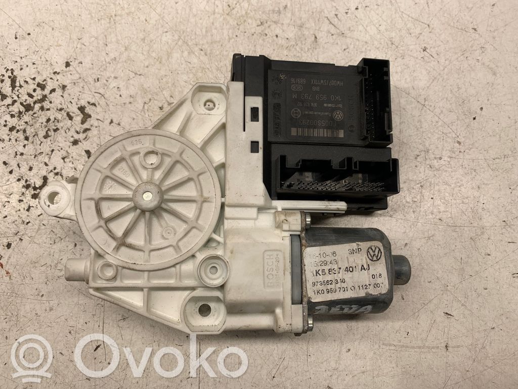 Volkswagen Jetta V Silnik regulatora szyby drzwi przednich 