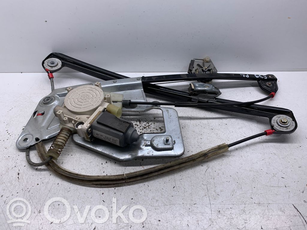 BMW 5 E39 Front door window regulator with motor 