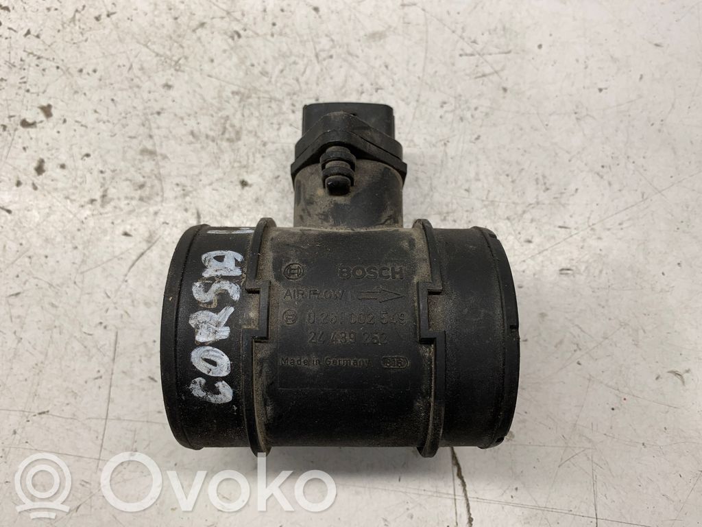 Opel Corsa C Mass air flow meter 