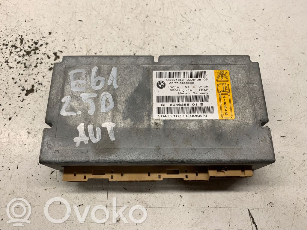 BMW 5 E60 E61 Airbag control unit/module 