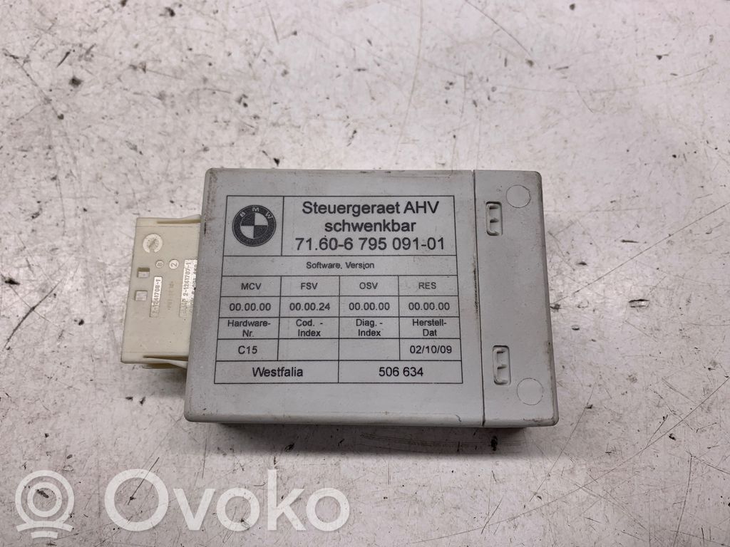 BMW 3 E90 E91 Module de contrôle crochet de remorque 