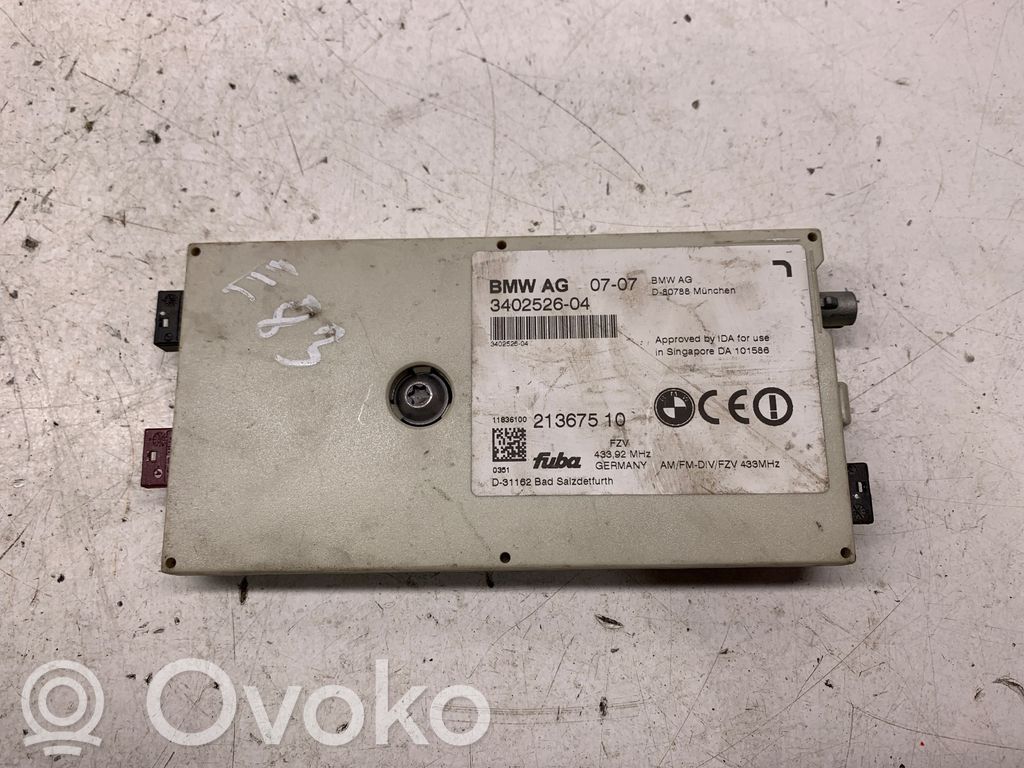 BMW X3 E83 Antenos stiprintuvas 
