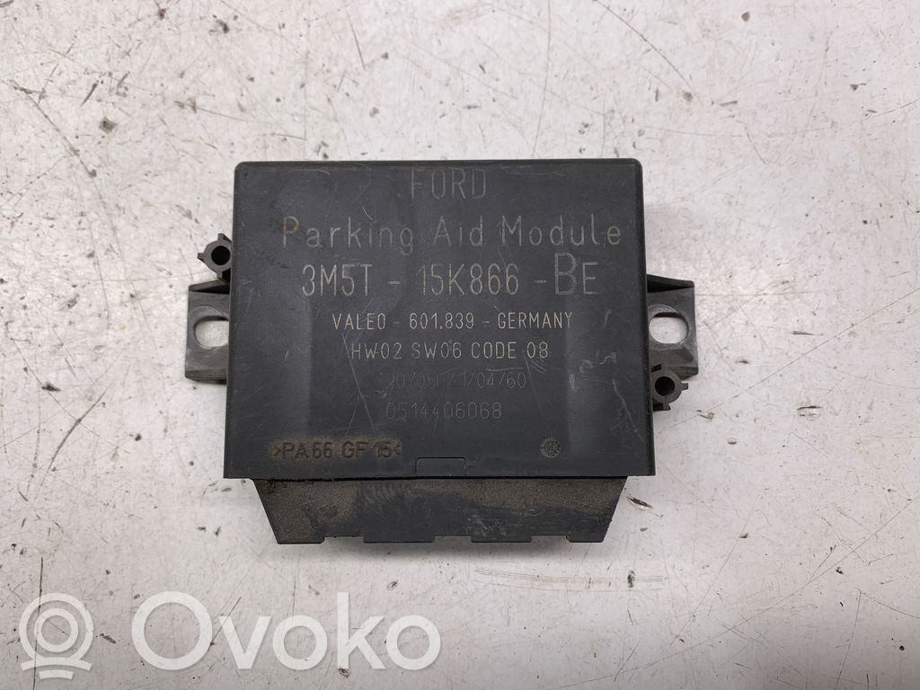 Ford Focus C-MAX Pysäköintitutkan (PCD) ohjainlaite/moduuli 