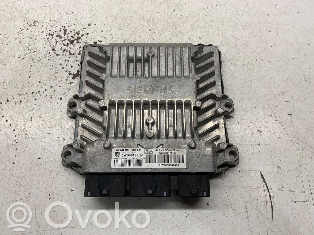 Citroen C5 Variklio valdymo blokas 