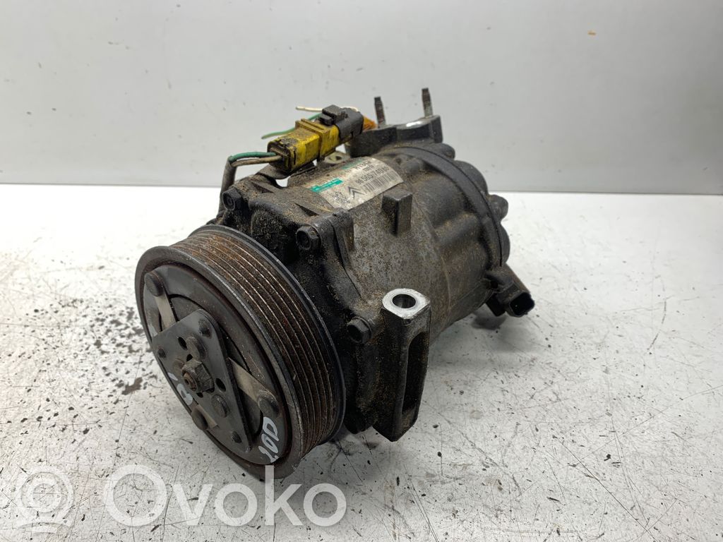 Peugeot 407 Air conditioning (A/C) compressor (pump) 