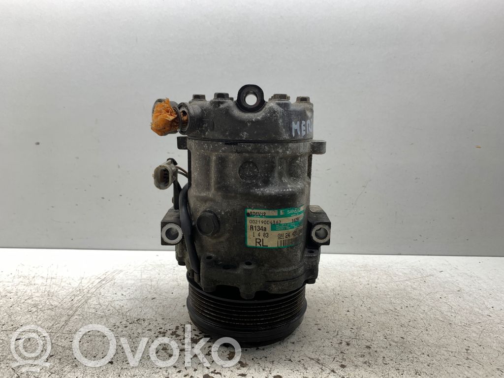 Opel Meriva A Air conditioning (A/C) compressor (pump) 