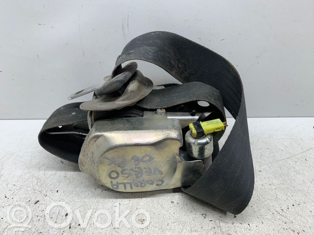 Toyota Corolla Verso E121 Cinturón delantero 