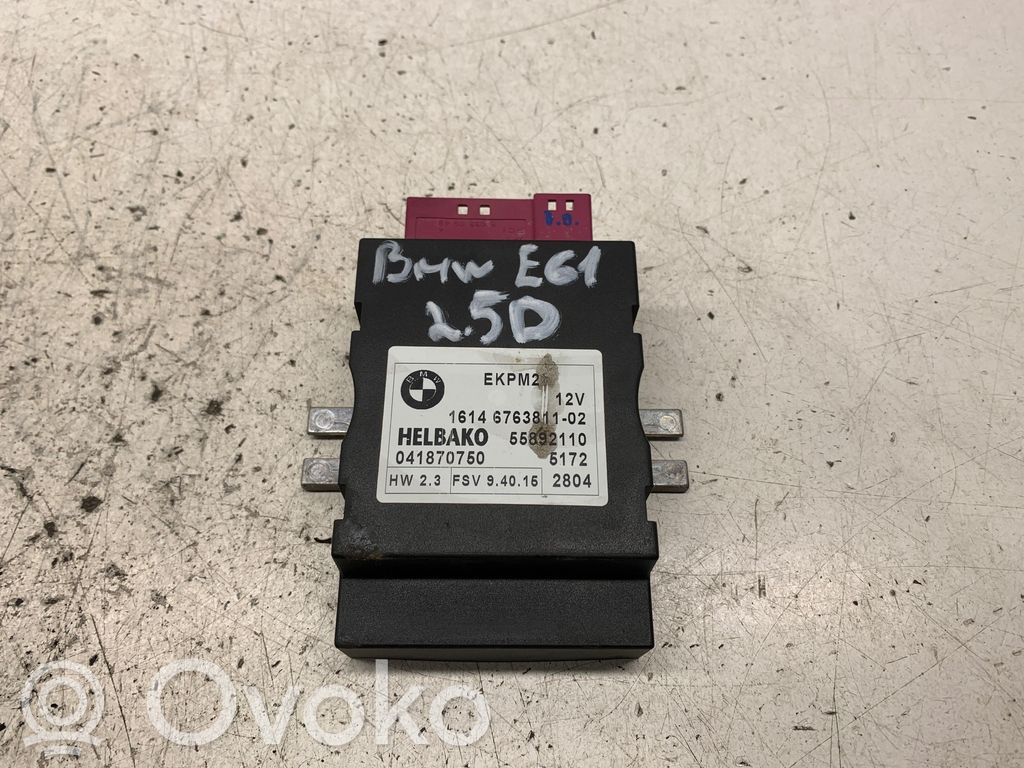 BMW 5 E60 E61 Fuel injection pump control unit/module 