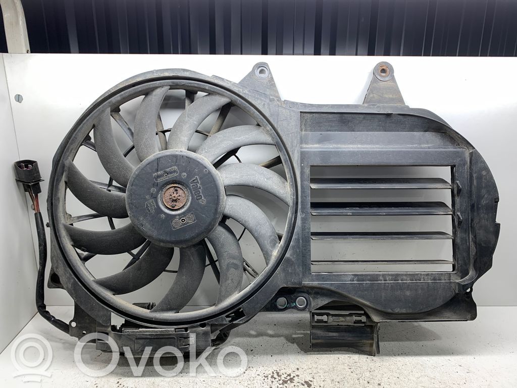 Audi A4 S4 B7 8E 8H Elektrinis radiatorių ventiliatorius 